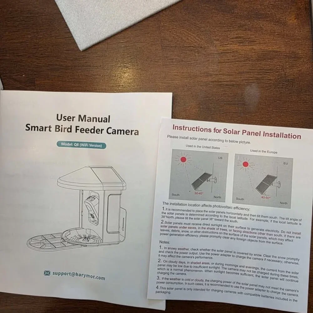 Bird Feeder with AI Identify Bird Species Camera